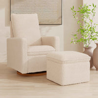 Babyletto Cali Storage Ottoman in Shearling