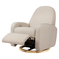 Babyletto Nami Electronic Recliner and Swivel Glider Recliner with USB port
