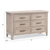 Monogram by Namesake Beckett 6-Drawer Double Dresser