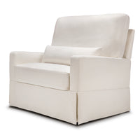 Namesake Crawford Pillowback Chair and a Half Comfort Swivel Glider