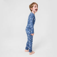 Magnetic Me Rodeo Drive Blue Modal Magnetic No Drama Pajama Kids Long Sleeve Set