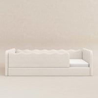Babyletto Rizo Montessori-Inspired Full Floor Bed with Guardrails