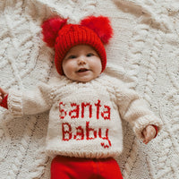 Huggalugs Santa Baby Crew Neck Sweater