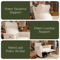 Namesake Willa Pro Power Recliner + Swivel Glider