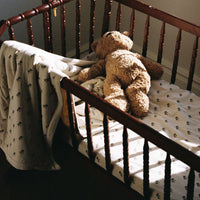 Oilo Mushroom Nursery Cuddle Blanket