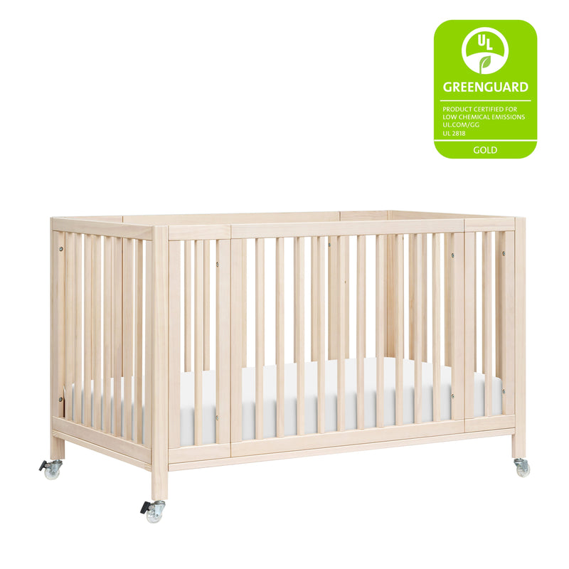 Babyletto Rolli 9-in-1 Convertible All-Stages Crib with Bassinet & Toddler Bed Conversion Kits