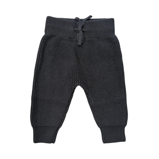Babysprouts Clothing Company Baby Knit Pants | Charcoal