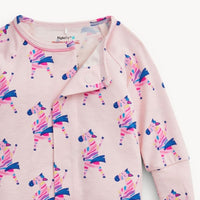 Magnetic Me Everybody Prance Now Pink Ruffle Convertible Coverall