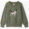 Hatley Hunting Dog V-Neck Sweater