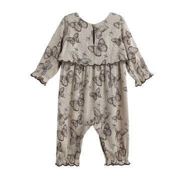 Mabel + Honey Miss. Maple Romper | Brown