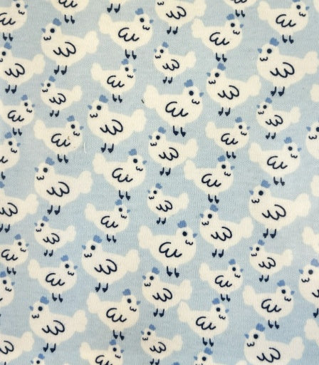 Magnetic Me Organic Cotton Footie Blue Chicken