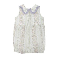 Mabel + Honey Graceful Garden Romper | Purple