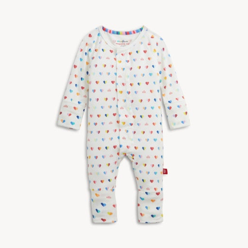 Magnetic Me Branded Heart Modal Convertible Coverall
