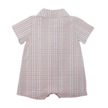 Beckett + Bear Sawyer Romper | Red