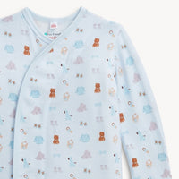 Magnetic Me Nursery Nostalgia Blue Modal Gown + Hat Set
