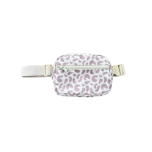 Baby Sprouts Mini Belt Bag | Lilac Leopard