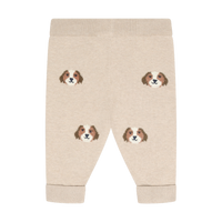Minymo Pants Knit | Beige Melange
