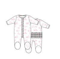 Magnetic Me Sweeter Than Hunny Magnetic Footie W Ruffle