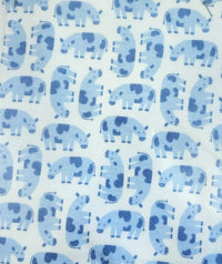 Magnetic Me Organic Cotton Footie Blue Cow