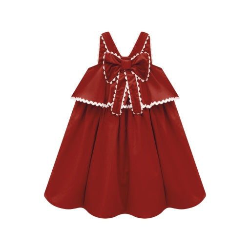 Milon Dress | Cranberry Red