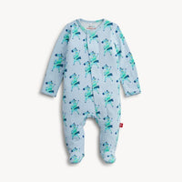 Magnetic Me Everybody Prance Now Blue Ruffle Footie