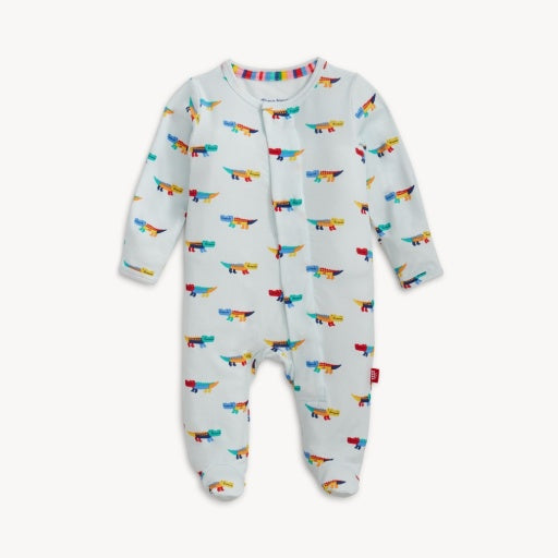 Magnetic Me Crocodile Colrpop Blue Modal Magnetic Footie