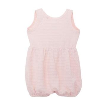 Mabel + Honey Pink Cloud Romper | Pink