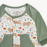 Magnetic Me Wonderful Wildlife Modal Boys Long Sleeve Romper