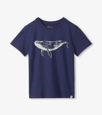 Hatley Whale Graphic Tee | Patriot Blue