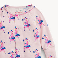 Magnetic Me Everybody Prance Now Pink Ruffle Convertible Coverall