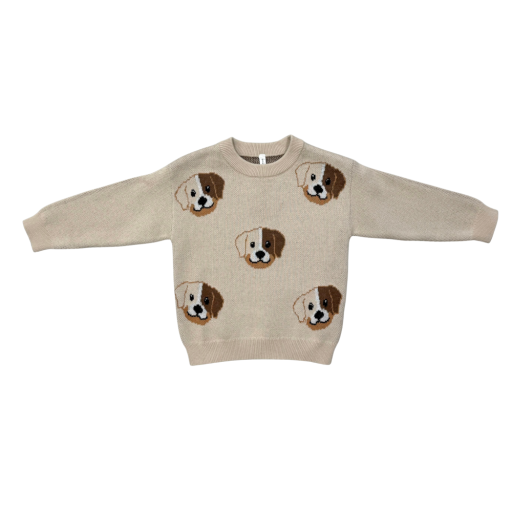 Babysprouts Clothing Company Knit Sweater | Puppies