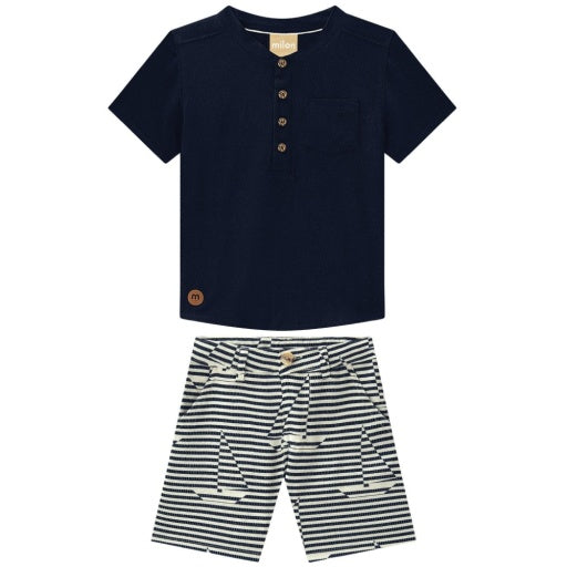 Milon Set | Navy Blue