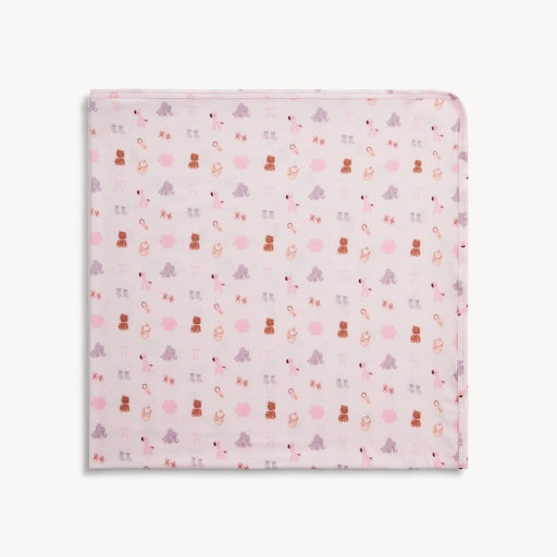 Magnetic Me Nursery Nostalgia Pink Modal Blanket