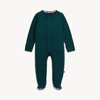 Magnetic Me Green Solid Modal Footie