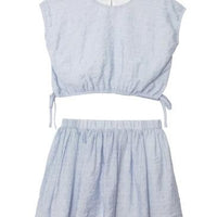 Mabel + Honey Girlpop 2-Piece Set | Blue
