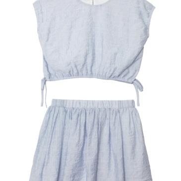 Mabel + Honey Girlpop 2-Piece Set | Blue
