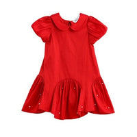 Mabel + Honey Crimson Glow Dress | Red