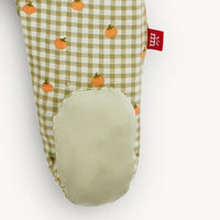 Magnetic Me Pumpkin Plaid Modal Footie