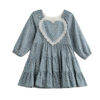 Mabel + Honey Dolly Dress | Blue