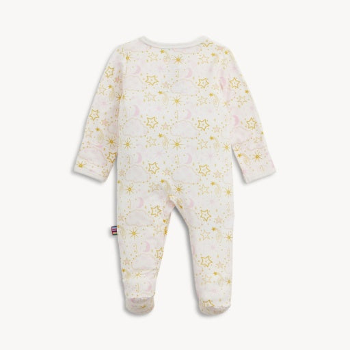 Magnetic Me Star Signs Pink Modal Footie