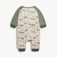Magnetic Me Wonderful Wildlife Modal Boys Long Sleeve Romper