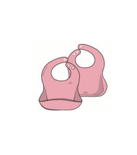 Magnetic Me Nursery Pink Silicone Bib