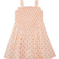Mabel + Honey Tangerine Twirl Dress | Orange