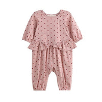 Mabel + Honey Love Me Lots Romper | Pink
