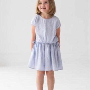 Mabel + Honey Girlpop 2-Piece Set | Blue