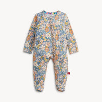 Magnetic Me Flora Modal Ruffle Footie