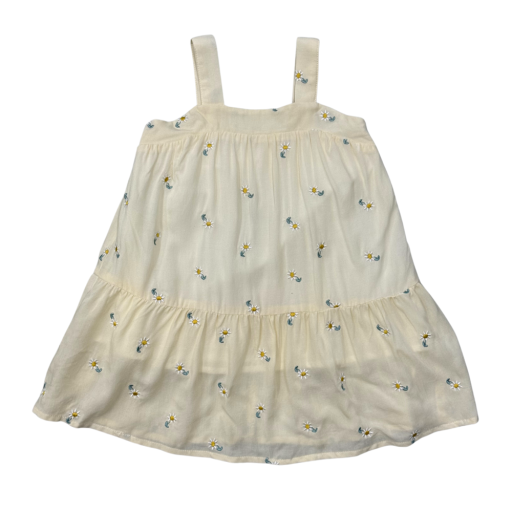 Babysprouts Clothing Company Wide Strap Dress | Embroidery Floral