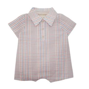 Beckett + Bear Sawyer Romper | Red