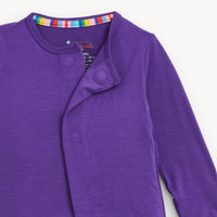 Magnetic Me Purple Solid Modal Footie