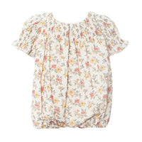 Mabel + Honey Audrey Romper | Ivory